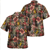 Brown (Broun) Weathered Tartan Clan Crest Badge Aloha Hawaiian Shirt Tropical Old Style DE80 Brown (Broun) Weathered Tartan Tartan Today